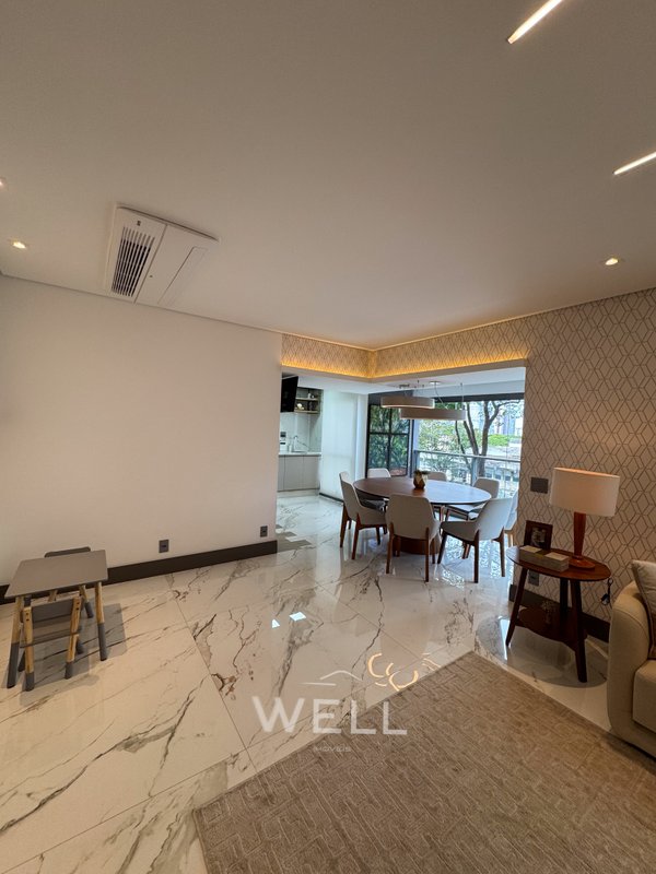 APARTAMENTO NO BAIRRO JARDIM SANTO ANDRÉ 153M2, 03 SUÍTES, 03 VAGAS - Santo André - 