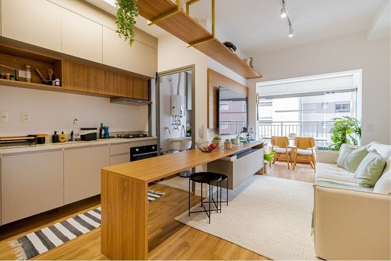 Apartamento a venda - Indianópolis - 1 suíte 65m² Rubem Berta São Paulo - 