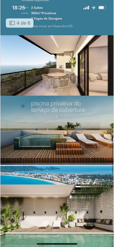Cobertura Duplex 3 Suítes na praia de Bombinhas - Bombinhas - 