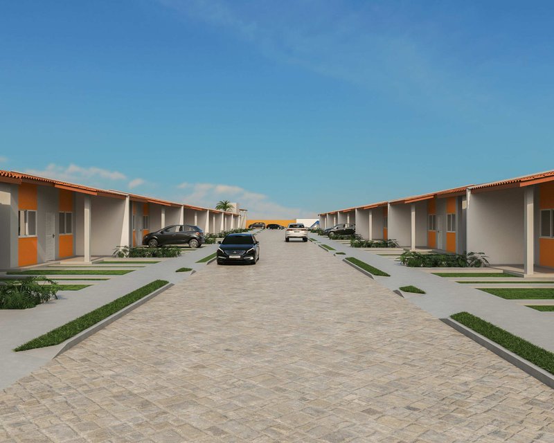 Reserva do Cajueiro - Casa com 2 quartos em condomínio fechado em Marechal Deodoro/AL - MARECHAL DEODORO - 