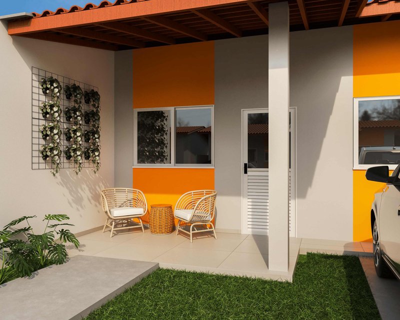 Reserva do Cajueiro - Casa com 2 quartos em condomínio fechado em Marechal Deodoro/AL - MARECHAL DEODORO - 