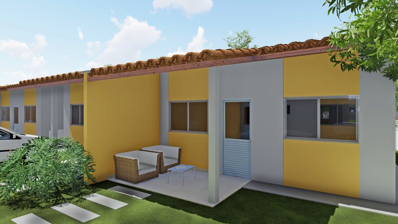 Reserva do Cajueiro - Casa com 2 quartos em condomínio fechado em Marechal Deodoro/AL - MARECHAL DEODORO - 
