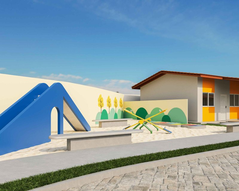 Reserva do Cajueiro - Casa com 2 quartos em condomínio fechado em Marechal Deodoro/AL - MARECHAL DEODORO - 