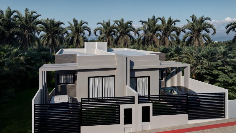 CASA COM 3 DORMITÓRIOS NA ÁGUAS CLARAS - Brusque - 