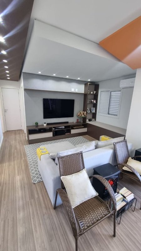Apartamento Gran Hills, 02 dormitórios, 01 suíte com closet, sala estendida - Mogi das Cruzes - 