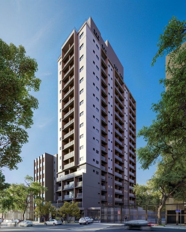 Apartamento Metroway - Residencial 2 dormitórios 42m² Três de Maio São Paulo - Fachada