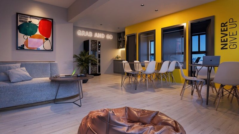 Apartamento Metroway - Residencial 2 dormitórios 42m² Três de Maio São Paulo - Coworking