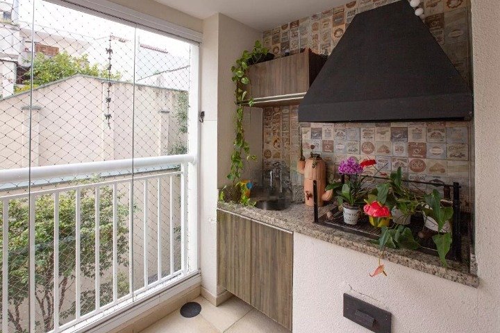 Vila Ipojuca - apartamento à venda 90mts - 3 dormitórios, 2 vagas, varanda gourmet Rua Votupoca São Paulo - 