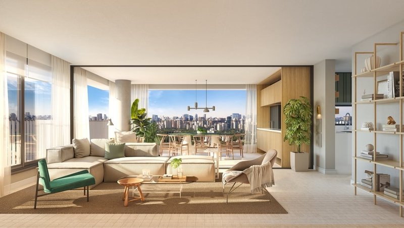 Apartamento a venda - Pinheiros - 3 suítes 134m² Francisco Leitão São Paulo - 