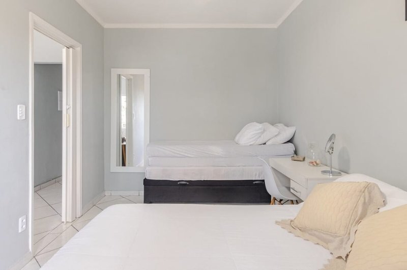 Apartamento com Vista para o Mar Mobiliado Avenida Presidente Kennedy Praia Grande - 
