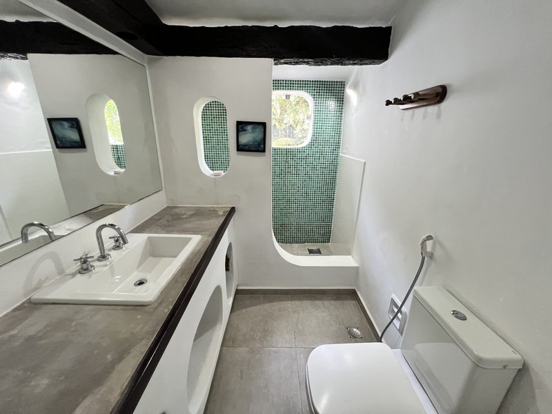 Casa Poucos Passos do Mar Arquitetura Mediterrânea na Praia de Juquehy - LOCAÇÃO ANUAL - São Sebastião - 