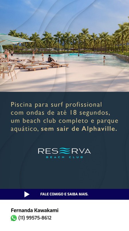 Venha conhecer o maior Clube de Ondas em Alphaville - Santana de Parnaíba - 
