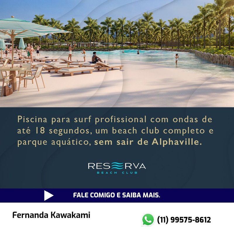 Venha conhecer o maior Clube de Ondas em Alphaville - Santana de Parnaíba - 