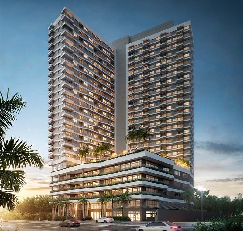 NEX ONE VILA NOVA - Apartamento 24 m² Avenida Santo Amaro São Paulo - 