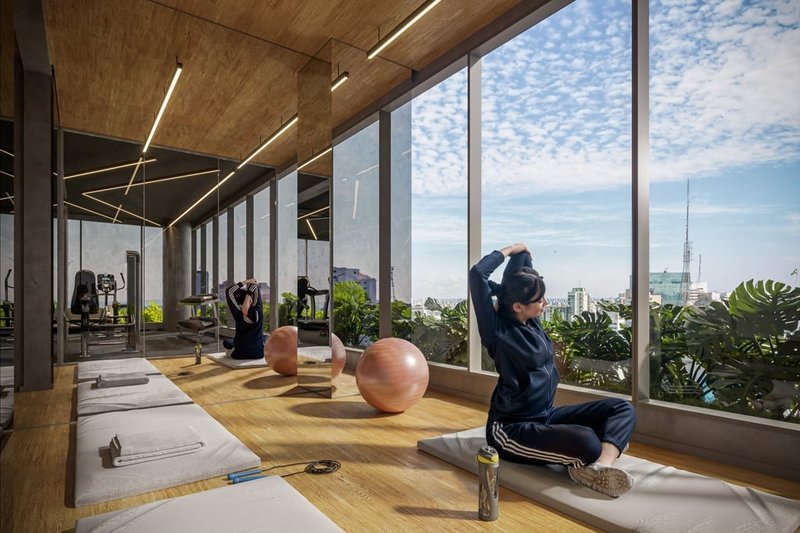 Apartamento Vitacon Maestro Cardim - Residencial 45.1m² 1D Maestro Cardim São Paulo - Fitness
