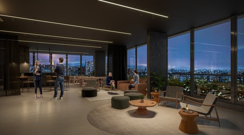 Apartamento Vitacon Maestro Cardim - Residencial 45.1m² 1D Maestro Cardim São Paulo - Espaço gourmet