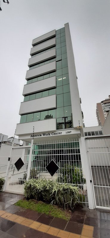 Sala Edifício América Work Center Sala Comercial, Menino Deus Visconde do Herval Porto Alegre - 