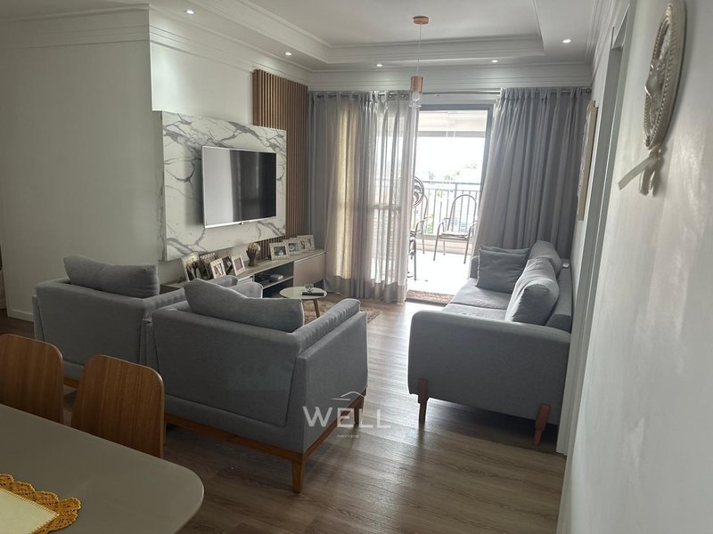 Apartamento à venda na Vila Gilda Santo André 108m2 - 03 suítes- 02 vagas - Santo André - 