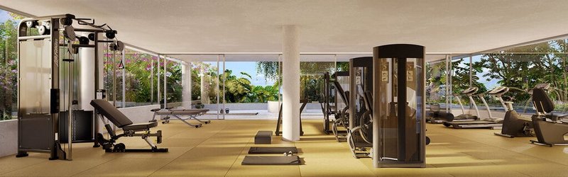 Cobertura Duplex Vero Praia Brava 320.83m² 4D Doutor Lauro Mussi Itajaí - Fitness