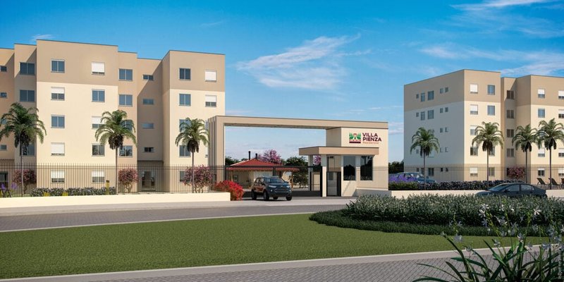 Studio Villa Pienza - Fase 3 23.78m² 1D Juca Batista Porto Alegre - Fachada