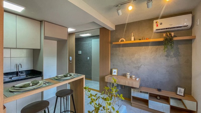 Studio Villa Pienza - Fase 3 23.78m² 1D Juca Batista Porto Alegre - Living