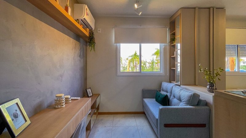 Studio Villa Pienza - Fase 3 23.78m² 1D Juca Batista Porto Alegre - Living