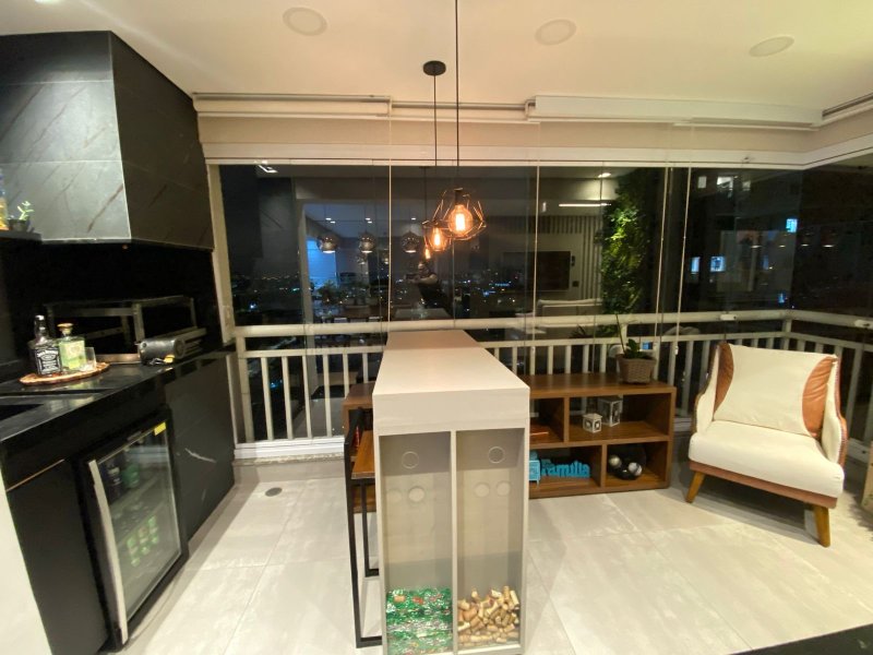 Apartamento à venda na Vila Homero Thon Santo André 107m2 - 03 suítes - 02 suítes - Santo André - 