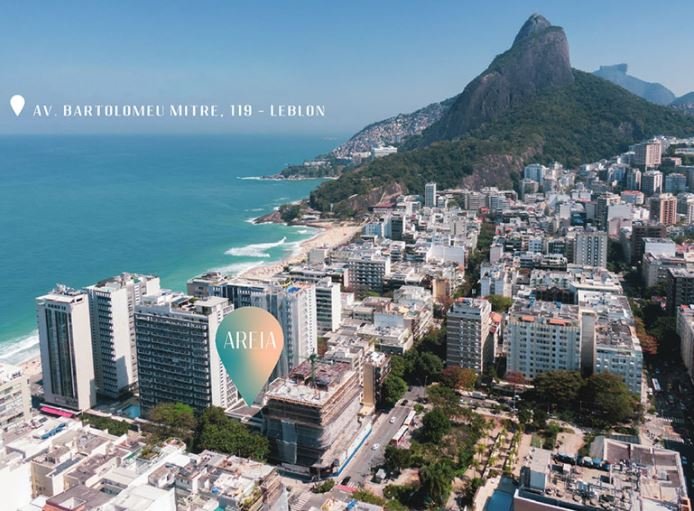Apartamento 4 suítes Leblon Areia Rua Bartolomeu Mitre Rio de Janeiro - 
