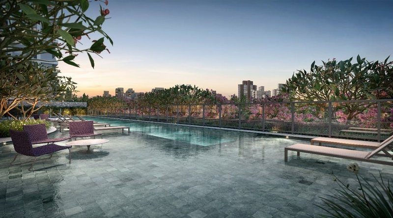 Apartamento The Rose Vila Mariana 107.4m² 2D Conselheiro Rodrigues Alves São Paulo - Piscina