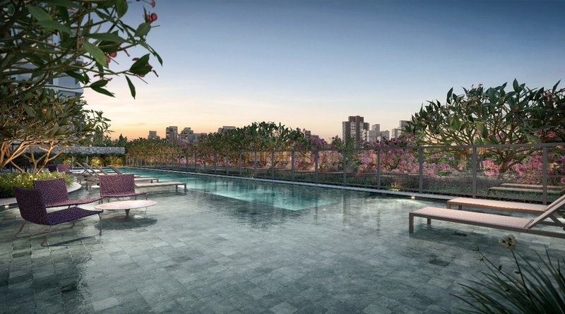 Apartamento The Rose Vila Mariana 183.5m² 4D Conselheiro Rodrigues Alves São Paulo - Piscina