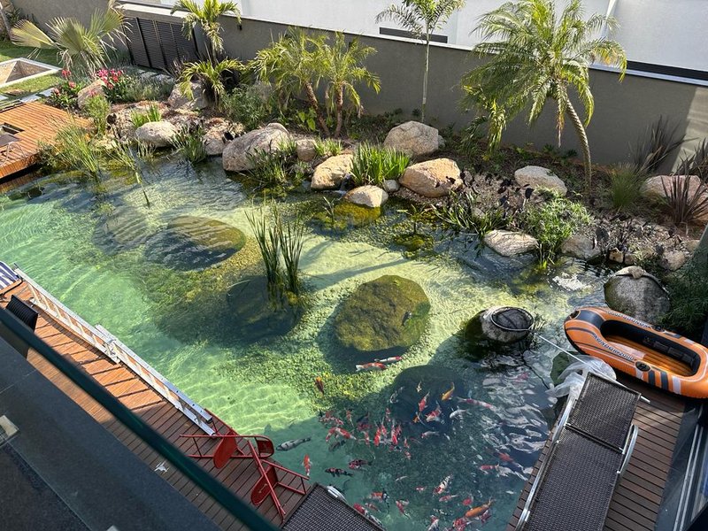 CASA COM LAGO DE CARPAS ESPETACULAR Rodovia Raposo Tavares Sorocaba - 