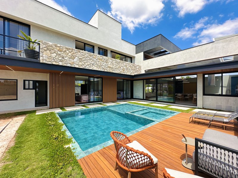 LINDA CASA DE 530m² À VENDA EM ALPHAVILLE NOVA ESPLANADA Rodovia Raposo Tavares Sorocaba - 