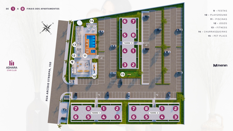 Adhara Star Club - Zona Norte - Marília - 