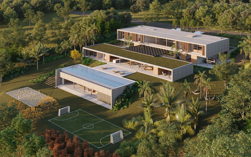 CASA LÍNEA EM FAZENDA BOA VISTA Alameda dos Pínus PORTO FELIZ - 