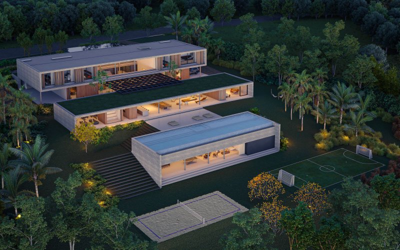 CASA LÍNEA EM FAZENDA BOA VISTA Alameda dos Pínus PORTO FELIZ - 