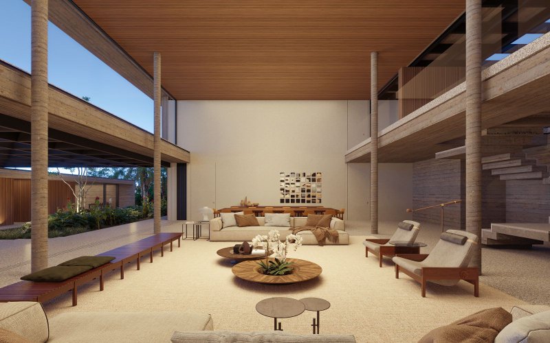 CASA LÍNEA EM FAZENDA BOA VISTA Alameda dos Pínus PORTO FELIZ - 