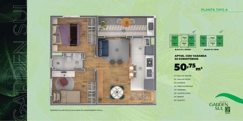 Residencial Garden Sul - ao lado do Sesi - Marília - 