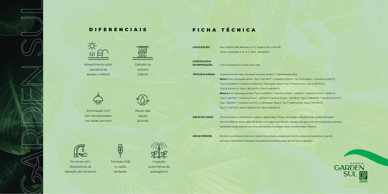 Residencial Garden Sul - ao lado do Sesi - Marília - 