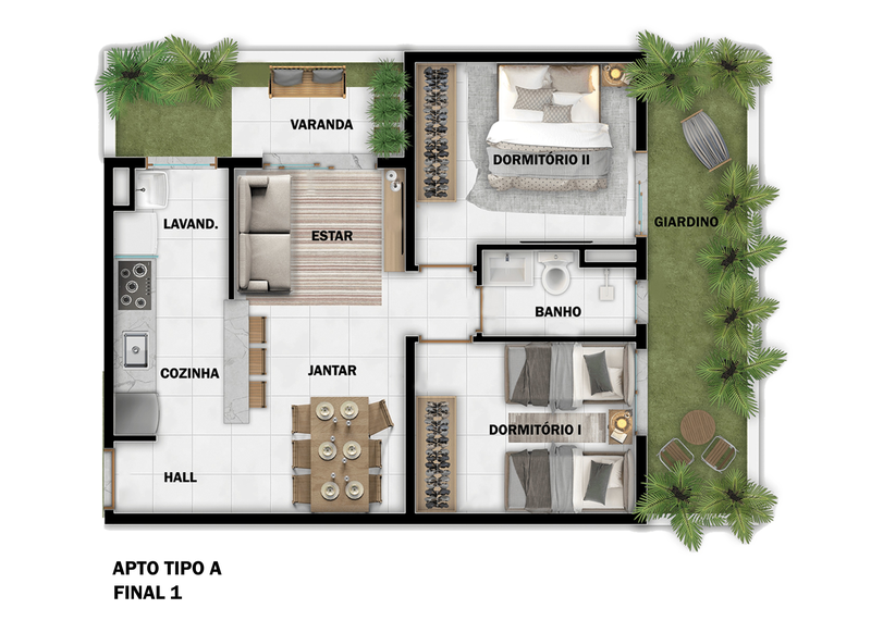 AMÁBILE RESIDENCE - Centro - Marília - 