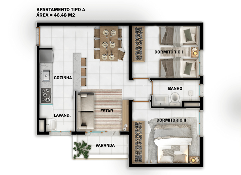 AMÁBILE RESIDENCE - Centro - Marília - 