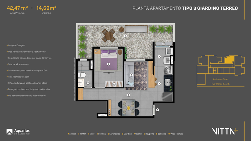 Residencial Vitta + - atrás da Chos Malal Eventos - Marília - 