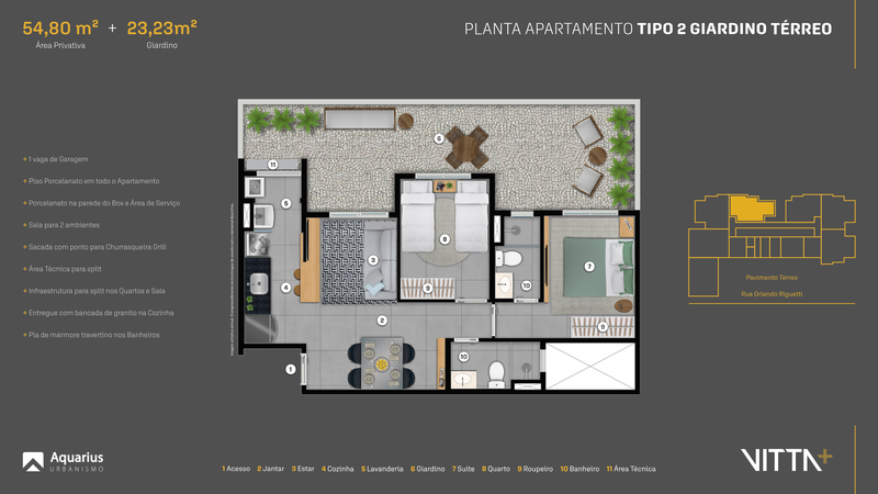 Residencial Vitta + - atrás da Chos Malal Eventos - Marília - 