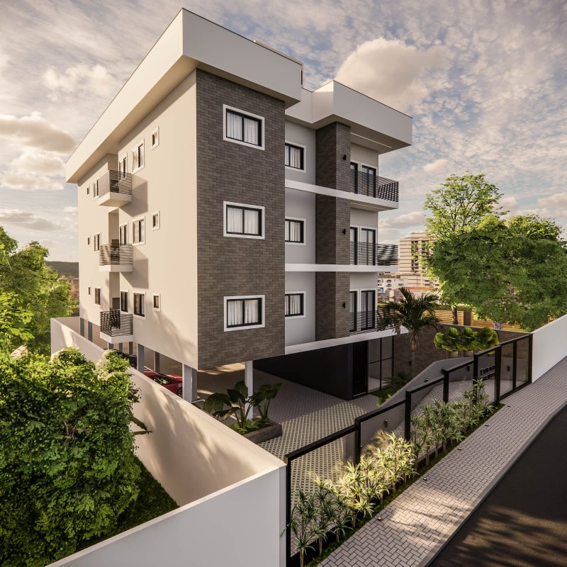 APARTAMENTO COM 2 DORMITÓRIOS NA AZAMBUJA - Brusque - 