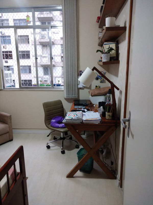 apartamento de frente Rua Santa Clara Rio de Janeiro - 