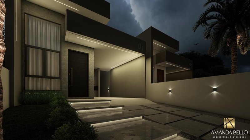 Casa Baixa com 2 suítes, mais 1 dormitório e passagem lateral - Bairro Cedro Alto - Brusque - 