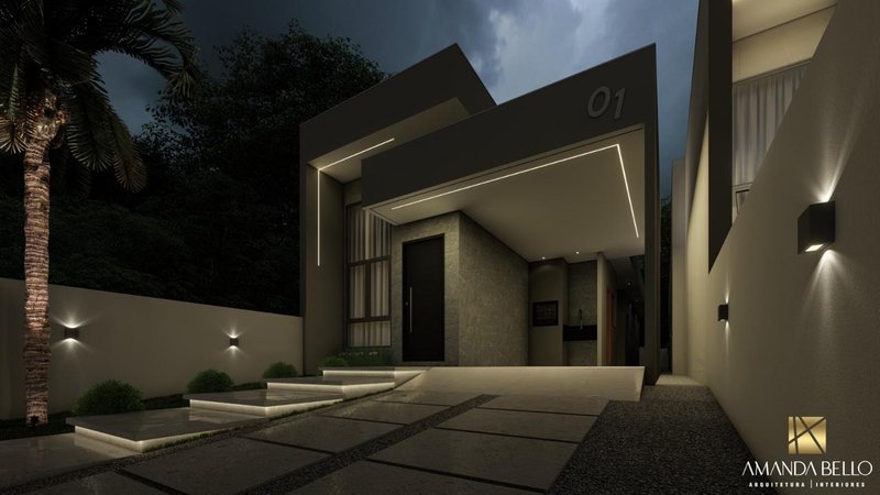Casa Baixa com 2 suítes, mais 1 dormitório e passagem lateral - Bairro Cedro Alto - Brusque - 