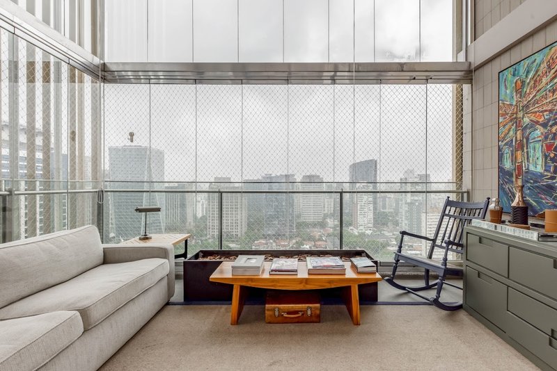 Apto duplex mobiliado e decorado em Itaim Bibi Rua Ministro Jesuíno Cardoso São Paulo - 
