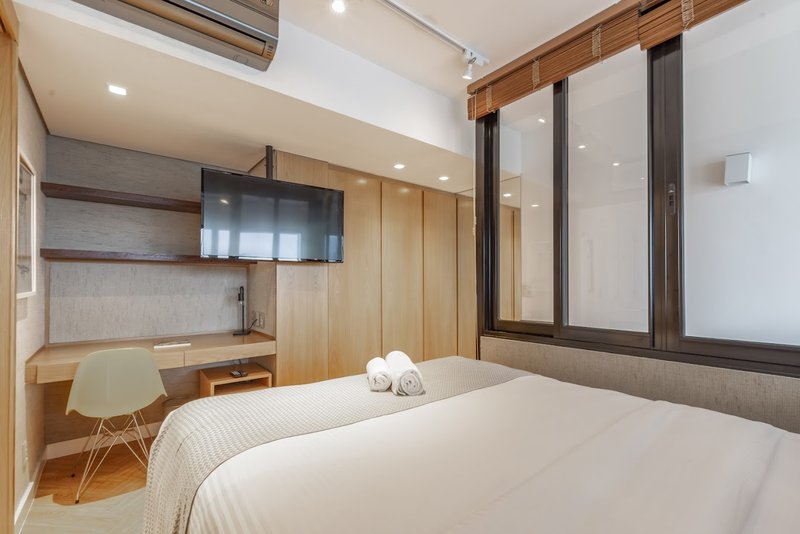 Apto duplex mobiliado e decorado em Itaim Bibi Rua Ministro Jesuíno Cardoso São Paulo - 