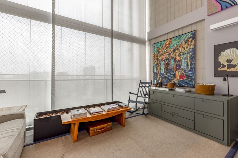 Apto duplex mobiliado e decorado em Itaim Bibi Rua Ministro Jesuíno Cardoso São Paulo - 