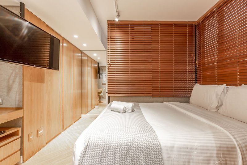 Apto duplex mobiliado e decorado em Itaim Bibi Rua Ministro Jesuíno Cardoso São Paulo - 